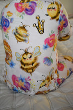 Load image into Gallery viewer, Always Bee My Baby One Piece Ruffled Zippered Footie
