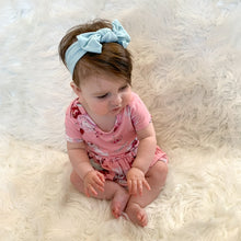 Load image into Gallery viewer, Fairytale Blue Beauty Bow Headband
