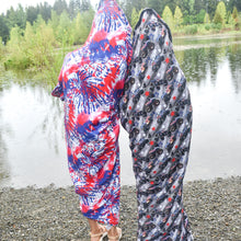 Load image into Gallery viewer, Hooded Towels- Trucks and Tie Dye
