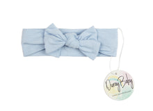 Load image into Gallery viewer, Fairytale Blue Beauty Bow Headband
