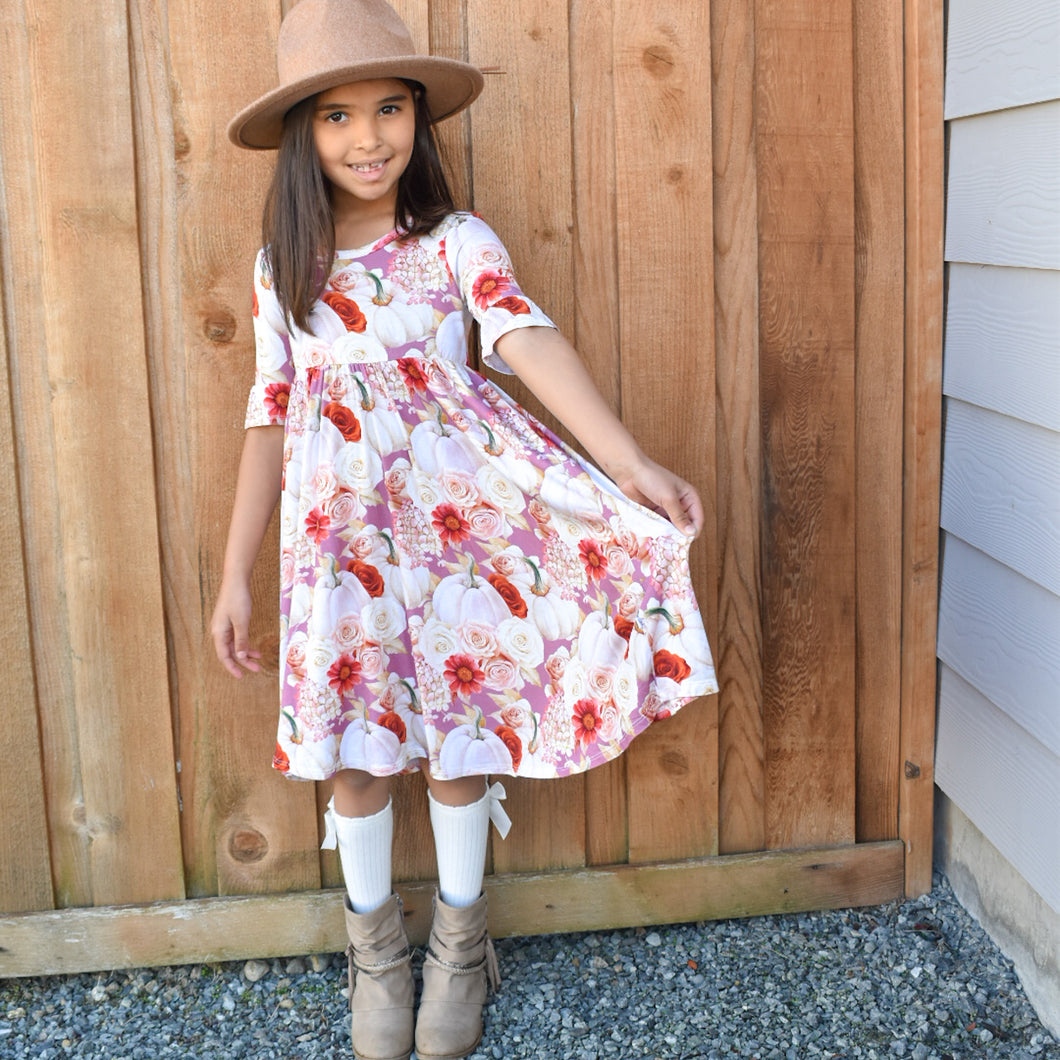 Hello Gourd-geous Little Miss Twirl Dress